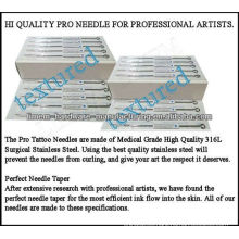 Bugpin Textured Tattoo needle 316L surgical steel High quality